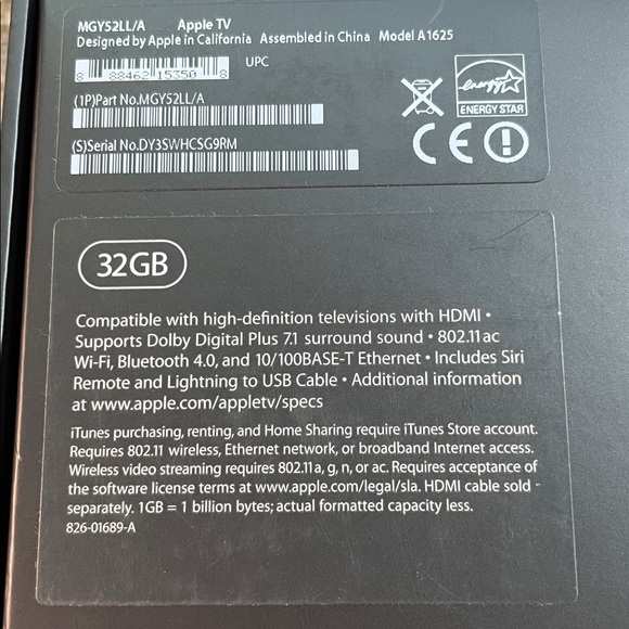 Apple TV Media Player in Black - Picture 5 of 5